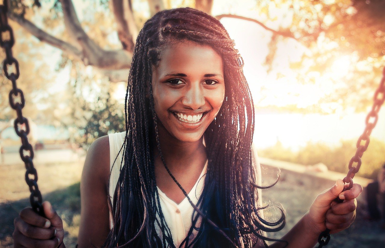 cabelo com trança