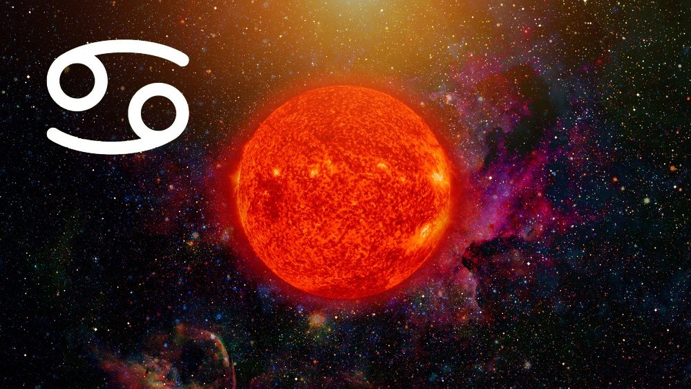 características do sol em câncer