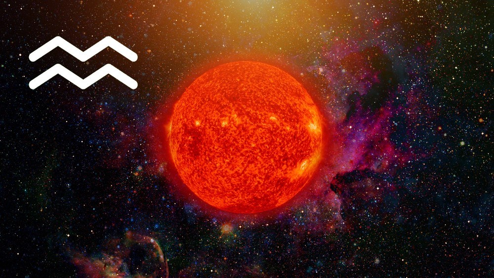 características do sol em aquário