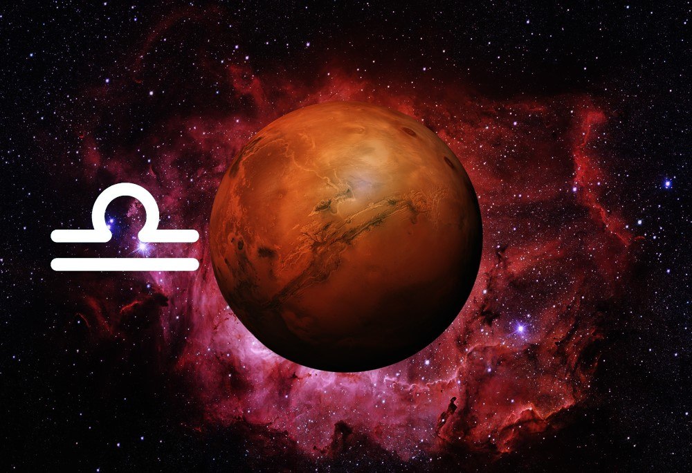 características de marte em libra